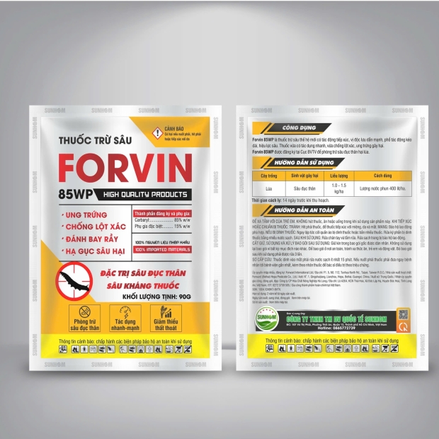 Thuốc trừ sâu FORVIN 85WP - 90gr