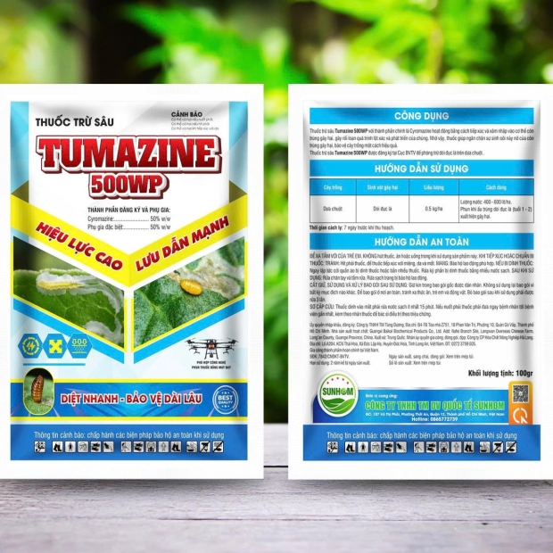 Thuốc Trừ Sâu TUMAZINE 500WP - 100gr