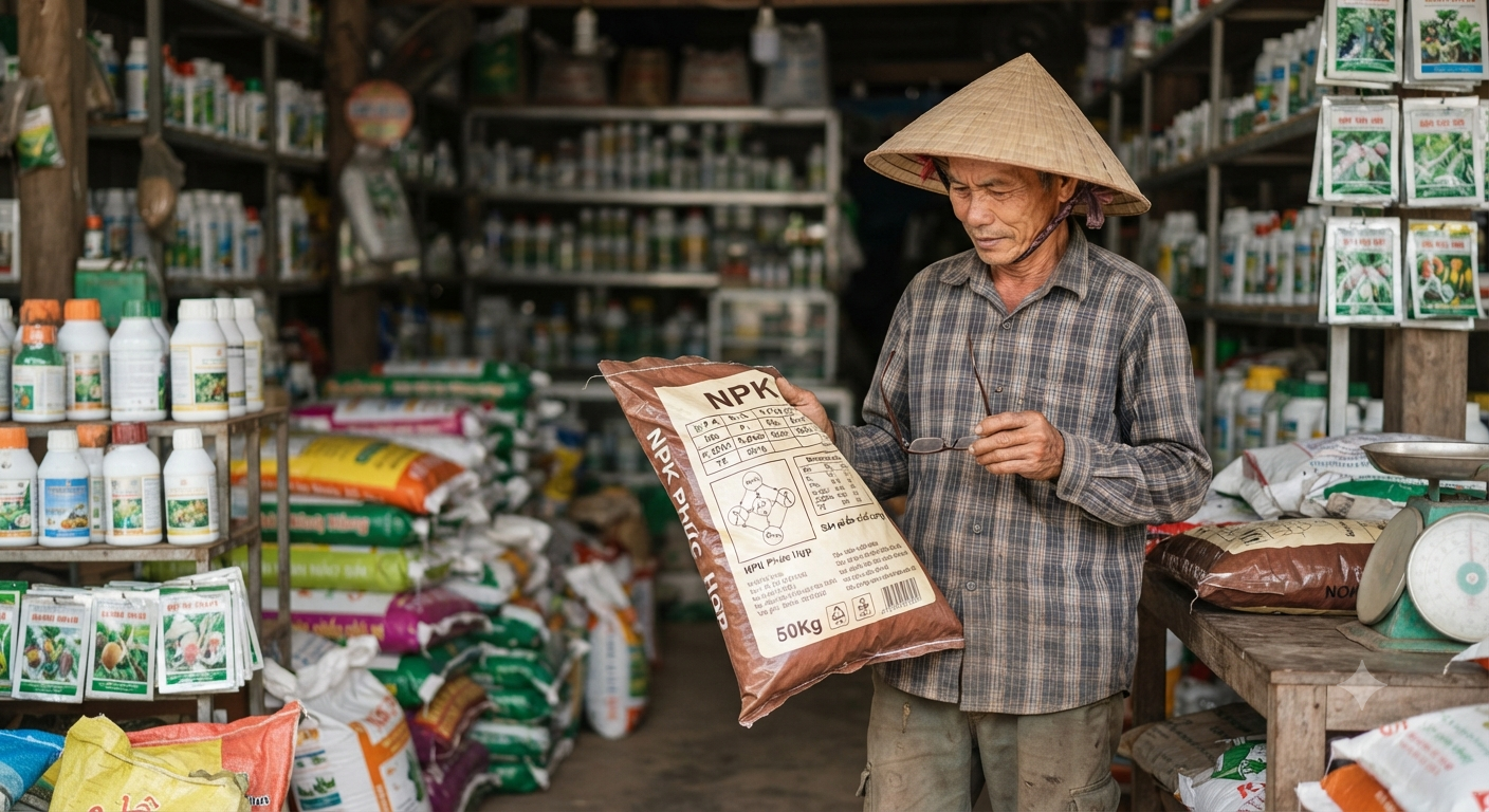 Bối cảnh thị trường và tầm quan trọng của việc đọc nhãn mác phân bón NPK